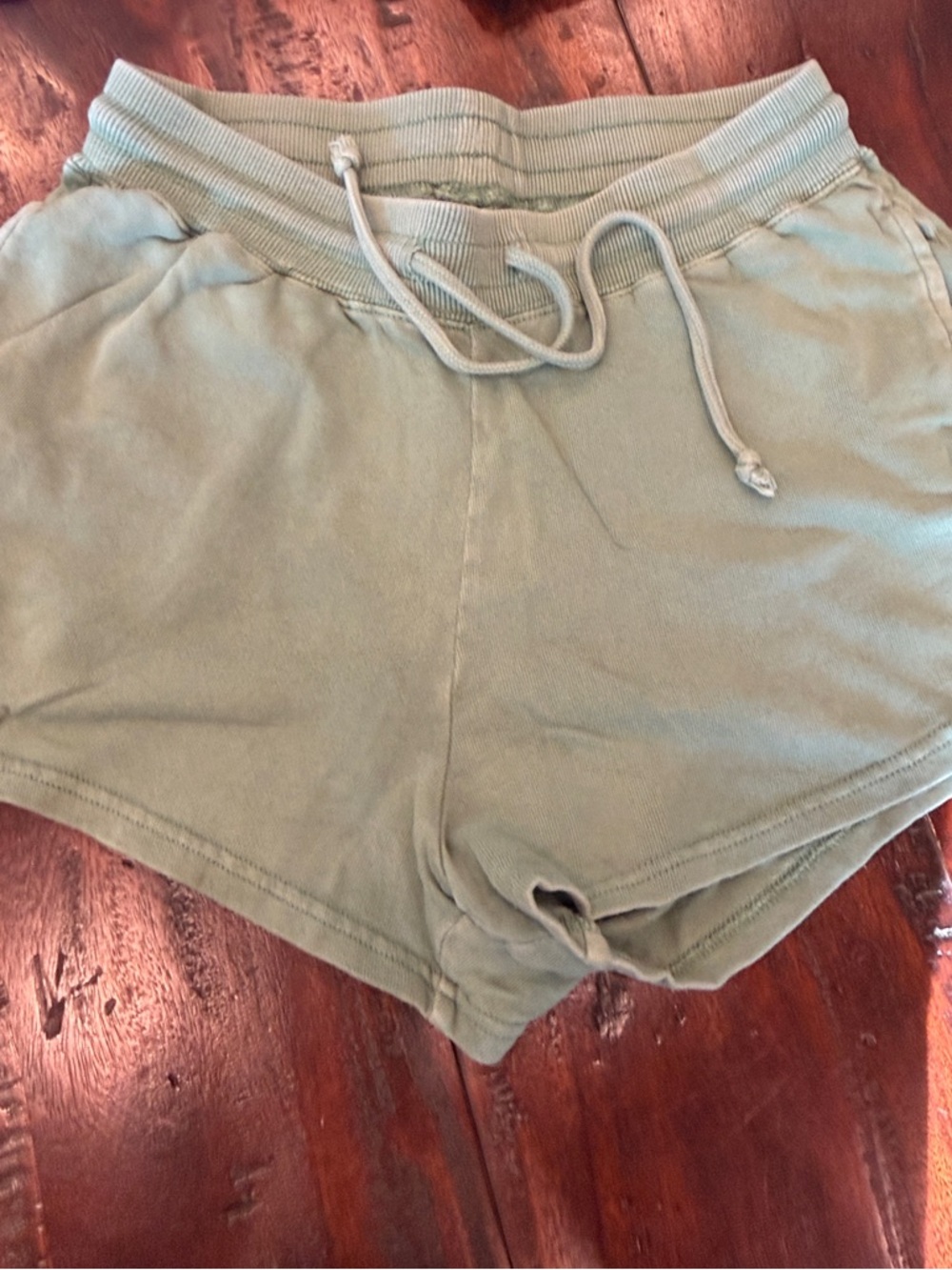 Billabong Women’s Sage Green Athletic Drawstring Shorts